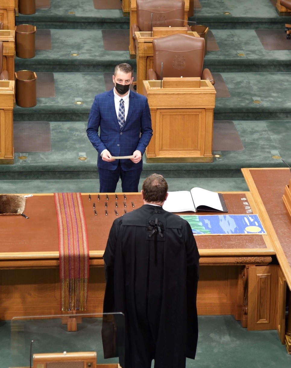 swearing in cermoney